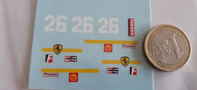 Décalcomanies (Decals) Pour Dinky Vorax à L'Échelle 1/43 - Occasion