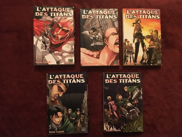 Manga L Attaque Des Titans