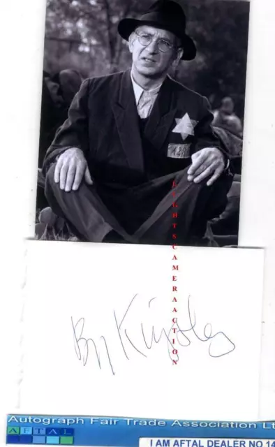 Ben Kingsley vintage page AFTAL#145