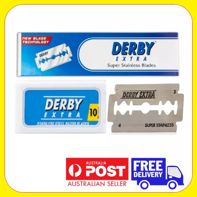 Derby Extra Super Stainless Double Edge Safety Razor Blades 10/20/30/50/100/200