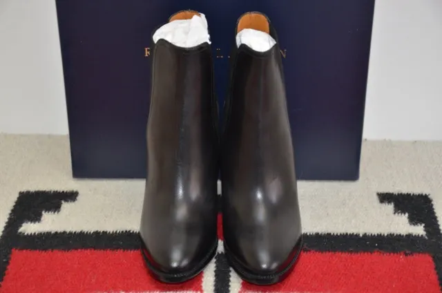 Ralph Lauren Collection Purple Label Hadria Leather High Heel Short Boots 2