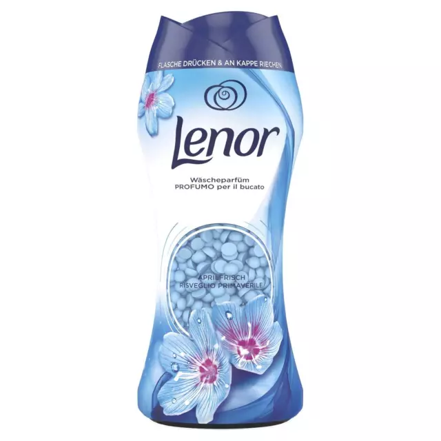 210 G DE parfum de linge Lenor frais d'avril jusqu'à 16