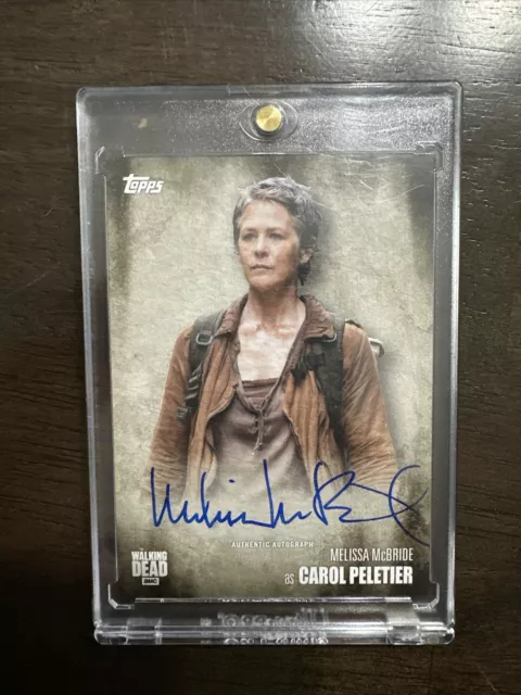 Walking Dead Season 6 Melissa Mcbride/Carol Peletier Autograph Card