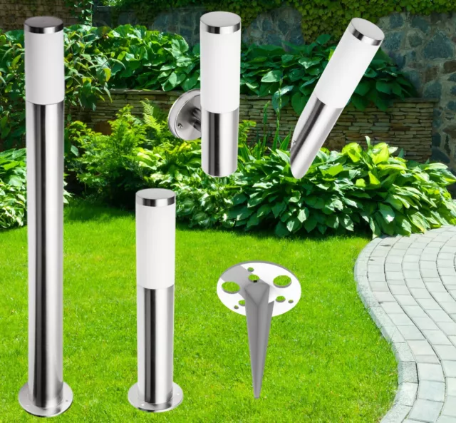 Außenleuchten Gartenlampen Gartenleuchten Wandleuchten Wandlampen E27 Edelstahl