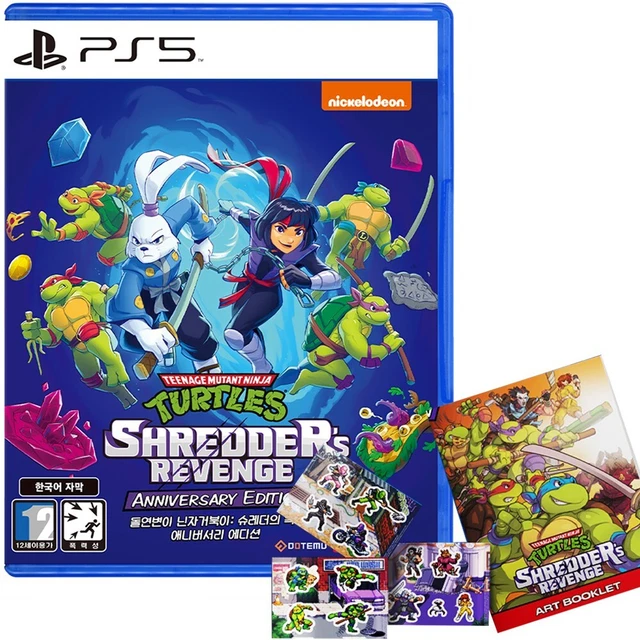 Jeu PS5 Teenage Mutant Ninja Turtles: Shredder's Revenge - Édition Avec Bonus - Neuf Sous Blister
