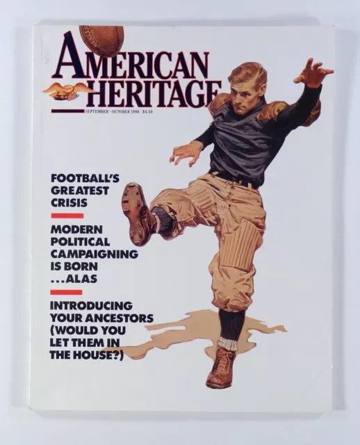 1989 AMERICAN HERITAGE football history POLITICAL CAMPAIGNS dinner parties MORE