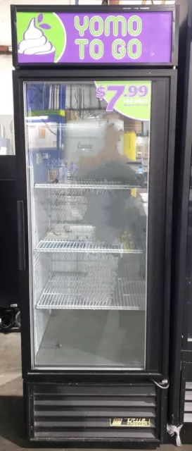 True Gdm-23F 27" Glass Door Reach In Merchandiser Display Freezer