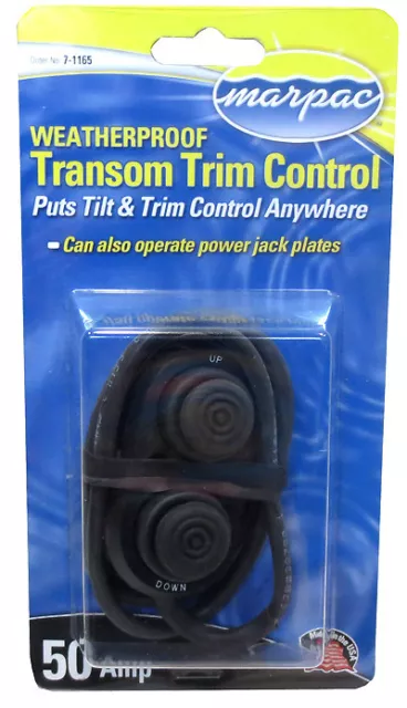 Marpac Surface Mount Transom Trim Tilt Control Switch - 7-1165