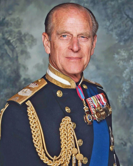 PRINCE PHILIP MOUNTBATTEN 8x10 Photo Duke of Edinburgh Poster Glossy
