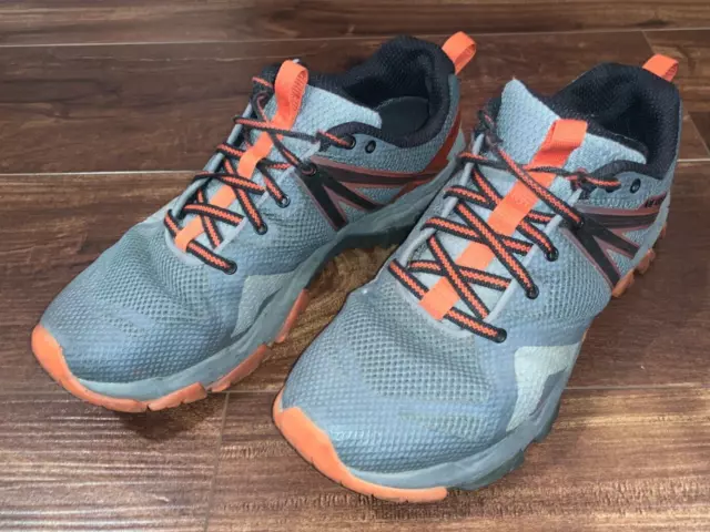 Merrell Mens Size 9 Gray Orange MQM Flex 2 Low Top Hiking Shoes Sneakers J45867