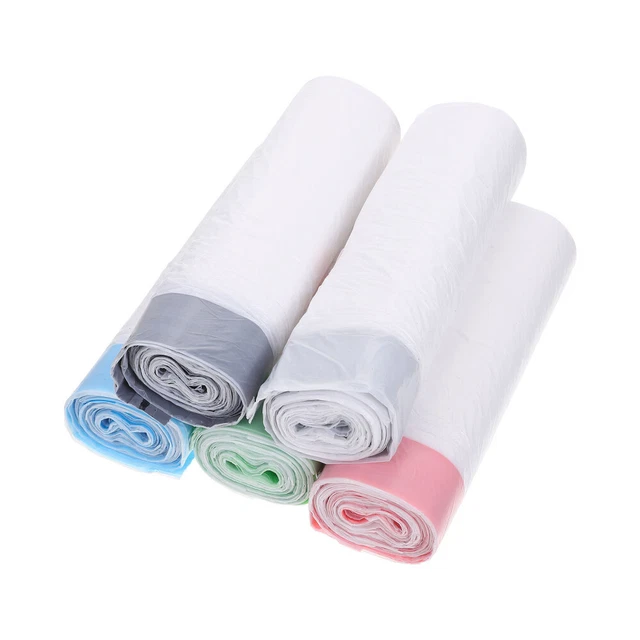 Bolsa para arena para gatos bolsa de basura para papeleras alimentos 5 rollos