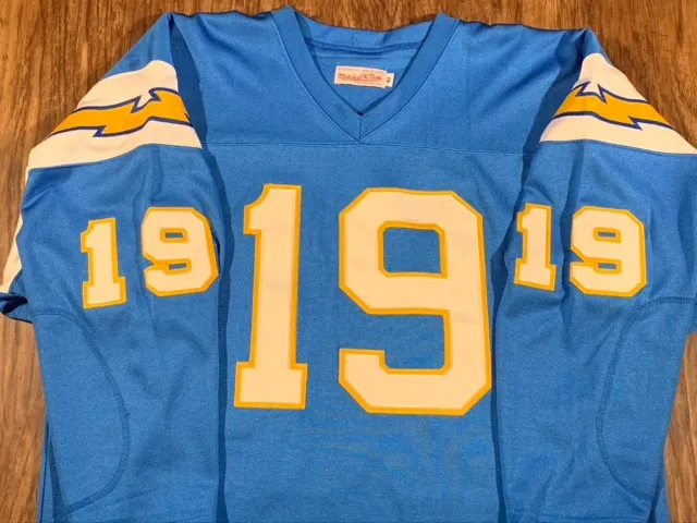 San Diego LA Chargers Mitchell & Ness Lance Alworth authentic jersey size 52/48