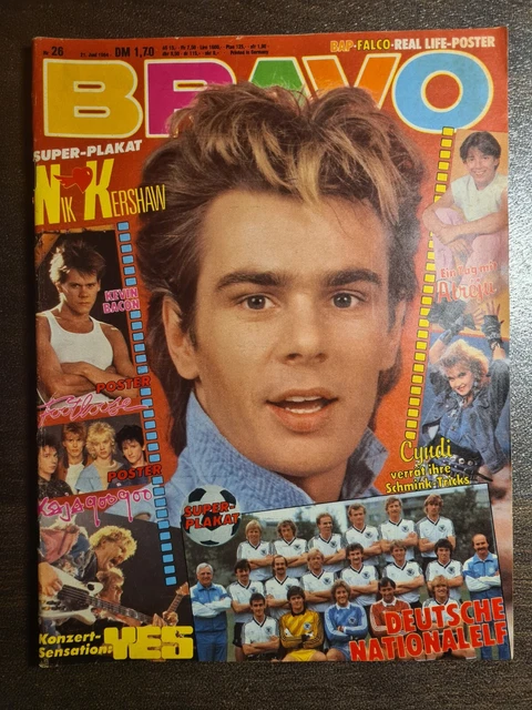 BRAVO 26/1984 Heft Komplett -Kajagoogoo, Cyndi Lauper, Elton John, Icehouse-Top!