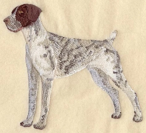 Embroidered Fleece Jacket - German Shorthaired Pointer C4970 Sizes S - XXL