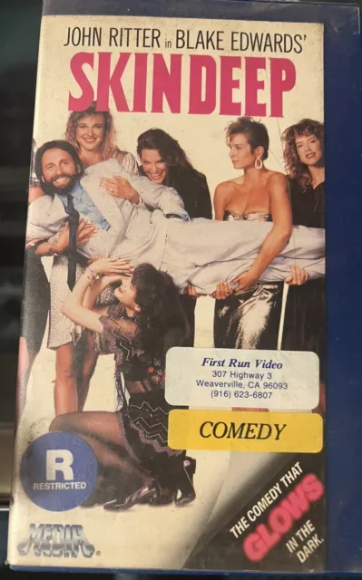 Skin Deep (VHS, 1990) (Clamshell)