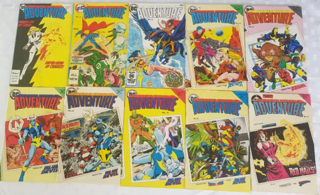 10 Australian Federal Comics - 1980's Wonder Woman Blue Beetle Sword of The Atom