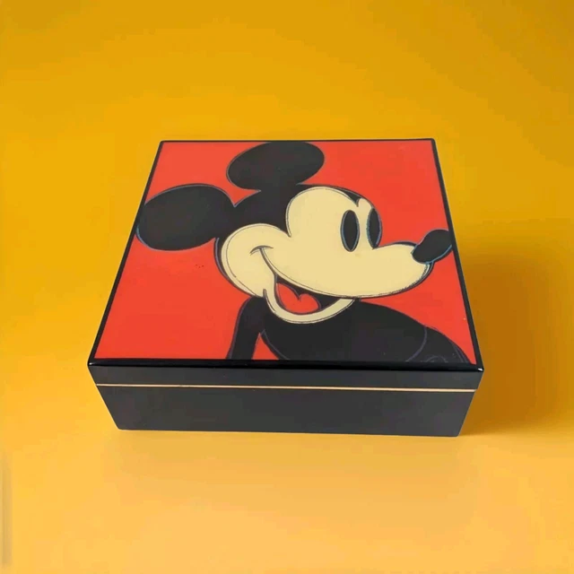 アンディー・ウォーホール　ミッキーマウス　オルゴール　ミュージックボックス DISNEY MICKEY MOUSE MUSIC BOX by LINDEN,ANDY WARHOL ART 1995