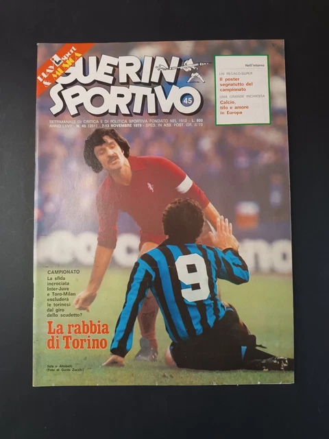 GUERIN SPORTIVO LOTTO RILEGATO 13 SORTIES 1979-80 - État Correct