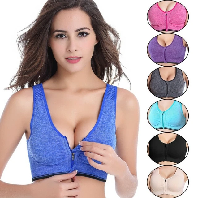 3er Set Damen Comfort BH Seamless Nahtlos Bustier Sport Push Up Bra Fitness Yoga