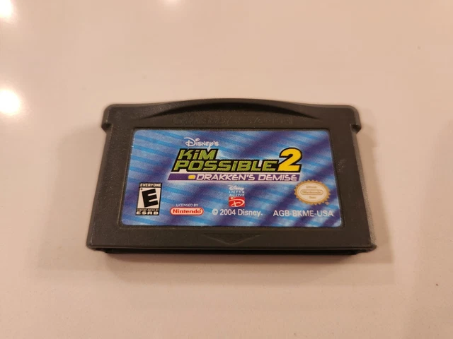 DISNEY S KIM POSSIBLE 2 Drakken s Demise Nintendo Game Boy Advance 