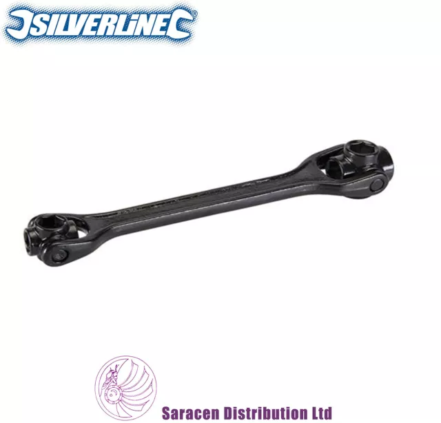 SILVERLINE DOGBONE WRENCH 10 - 21mm - 268740