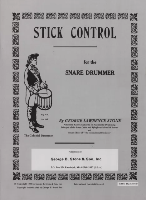 Stick Control For Snare Drummers - Il metodo di rullante, George Lawrence  Stone