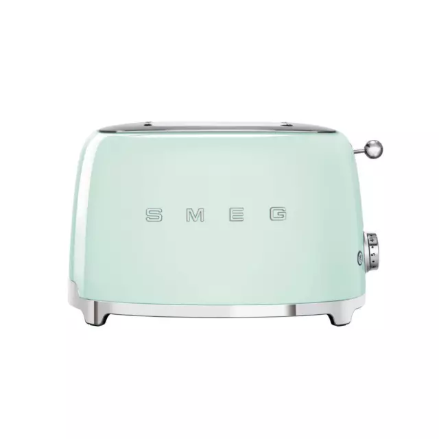 Smeg 2 Slice Toaster in Pastel Green