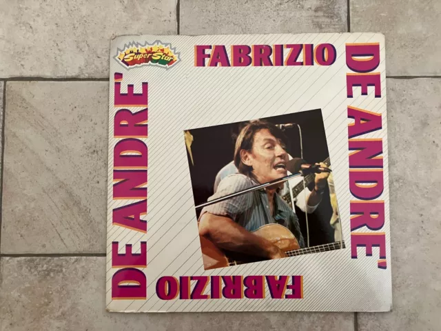 Fabrizio De André _ LP Vinile  33giri + Libretto _ 1981 SuperStar MAI SUONATO