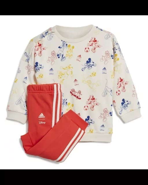 Tuta Tutina Completo baby Jogger Neonati Bebè Unisex Adidas Multicolor