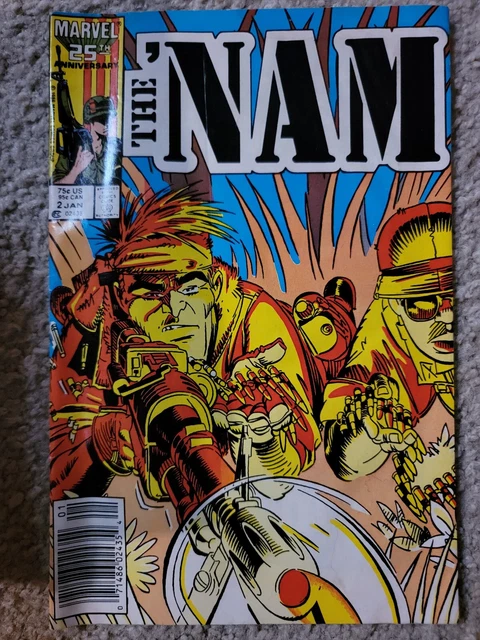 Marvel Comic Book The ‘Nam #2 Newsstand VG