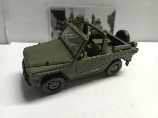 Solido 6148 Peugeot P4 1985 avec remorque 1/43 Gendarmerie