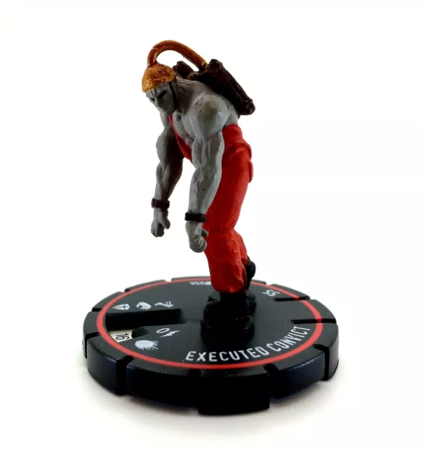 HORRORCLIX EXECUTED CONVICT #054 VETERAN RED Base Set HEROCLIX RPG D&D Wizkids