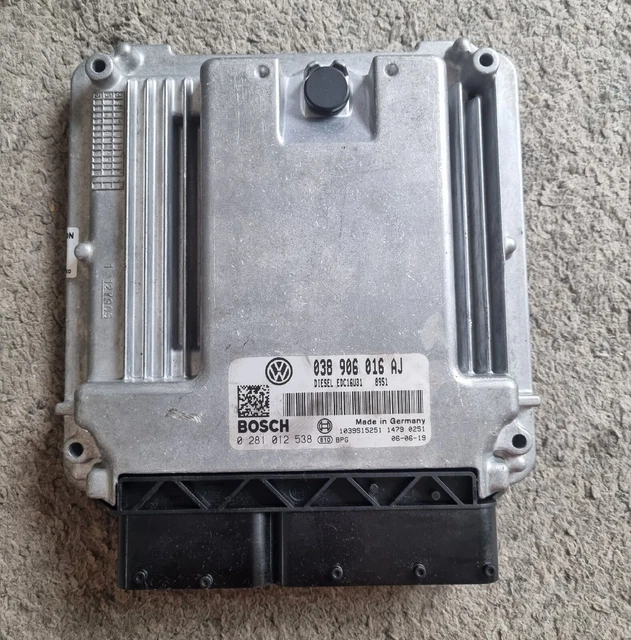 VW TRANSPORTER MULTIVAN T5 Engine Control Unit ECU 038906016AJ ...