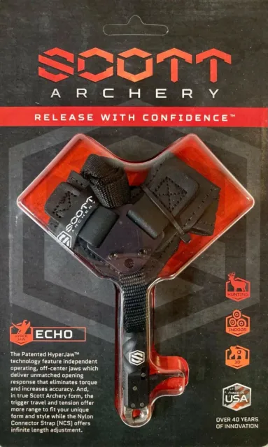 Scott Archery Echo Hyper Jaw NCS Release Black   -New-
