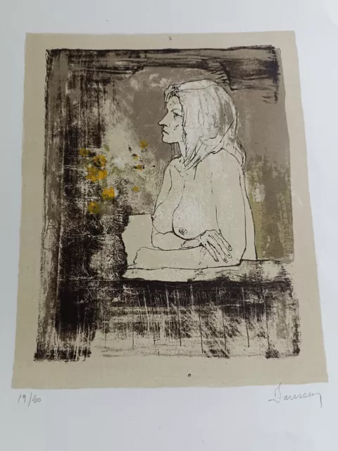 Jean Jansem (1920-2013) lithographie signée et numérotée 