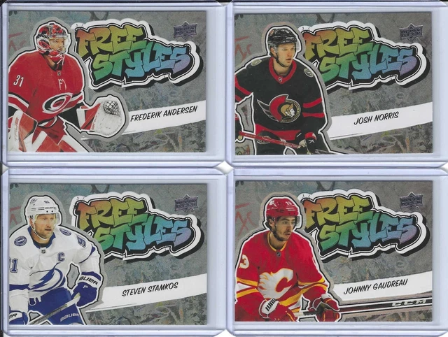2022-23 Upper Deck Series 1 Free Styles Inserts - Complete your set - U Pick
