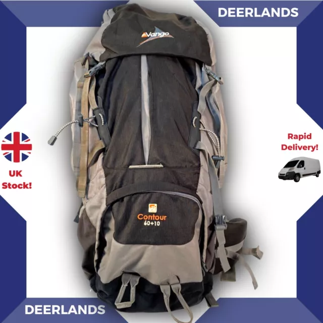 VANGO CONTOUR 60 10 Quick Adjust Rucksack Backpack Rain Cover