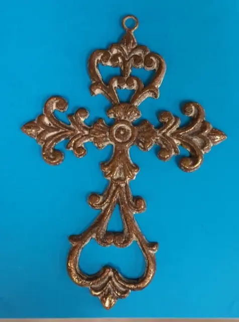 Large Brass Cross 26cm x 18.5cm