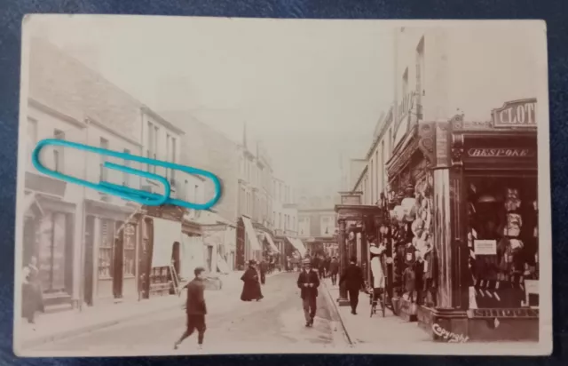 Old Postcard Of Water Street, Port Talbot