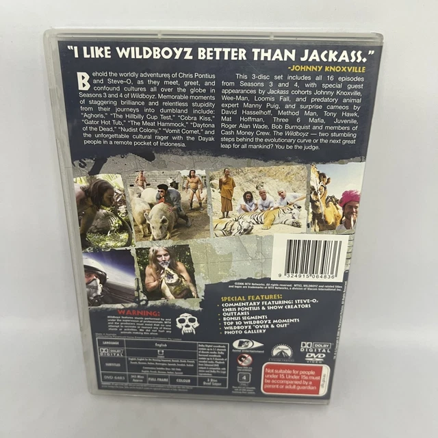 お笑い・バラエティ WILDBOYZ UNRATED COMPLETE SEASONS 3&4 WILDBOYZ SEASON 3 & 4 *Unrated* DVD Region 4 TV Show VERY GOOD