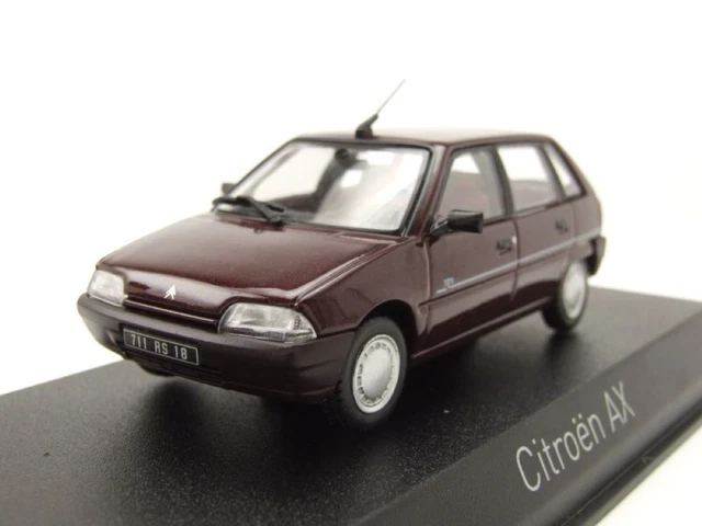 PEUGEOT 104 ZS de 1979 Rouge Persan Voiture de Collection NOREV 1/43