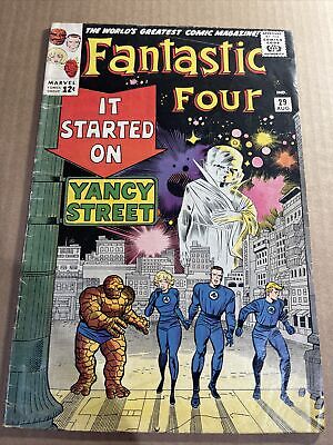Fantastic Four #29 1st Watcher Cover Key Solid Silver Age Copy!!! Free Shipping!