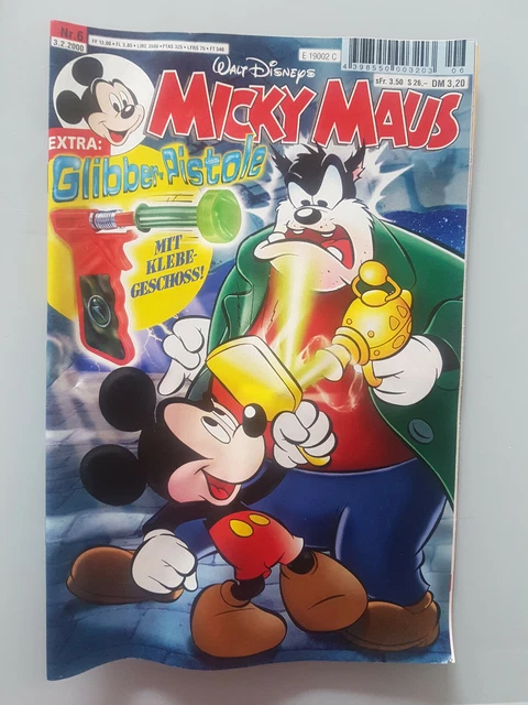 Micky Maus Heft 6 2000 aus Sammlung Walt Disney mit Beilage Glibber-Pistole