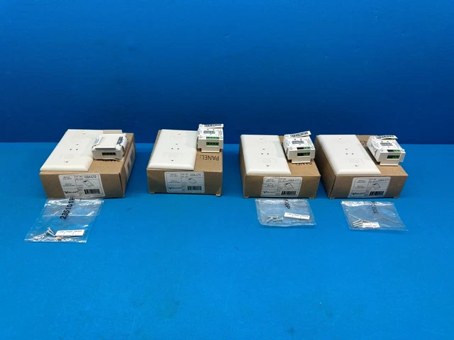 Lot of 4x - Vigilant Fire Intelligent Alarm Dual Input Module GSA-CT2