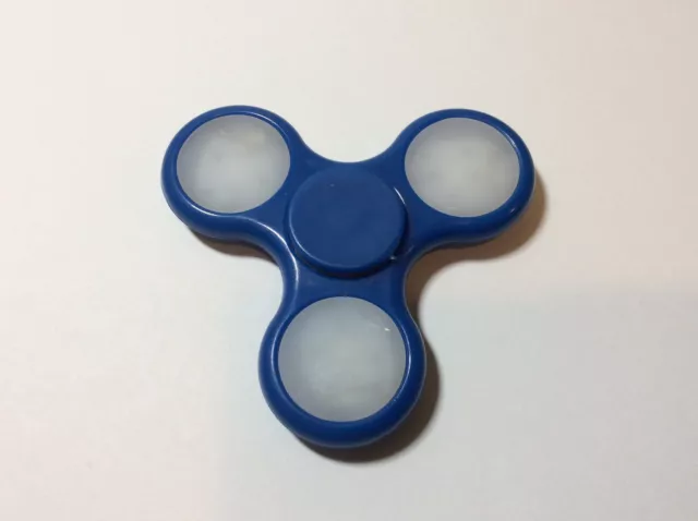 EDC LED Tri-Spinner Figet Spinner Hand Finger Antistress Focus Toy 2