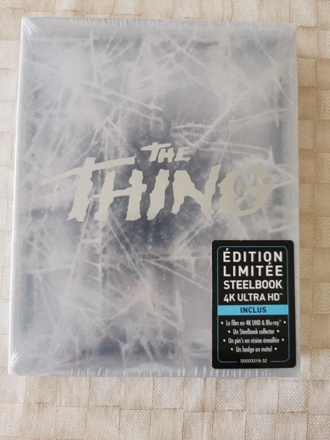 Steelbook Bluray 4K The Thing. Edition Titans Of Cult