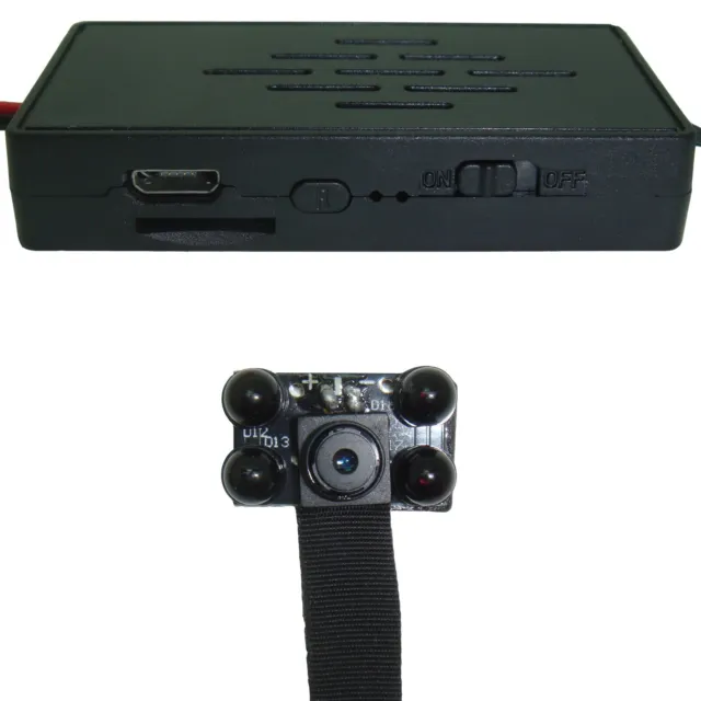 4K Wifi Hidden Covert DIY Pinhole Cam Spy Security Camera Motion Detect Recorder