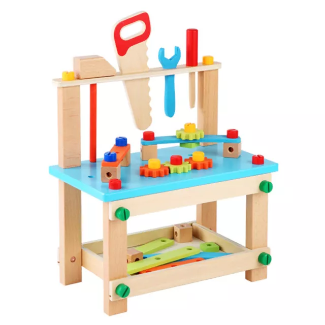 Wood Stacking Blocks Preschool Disassembly Tool Chair Disassemble