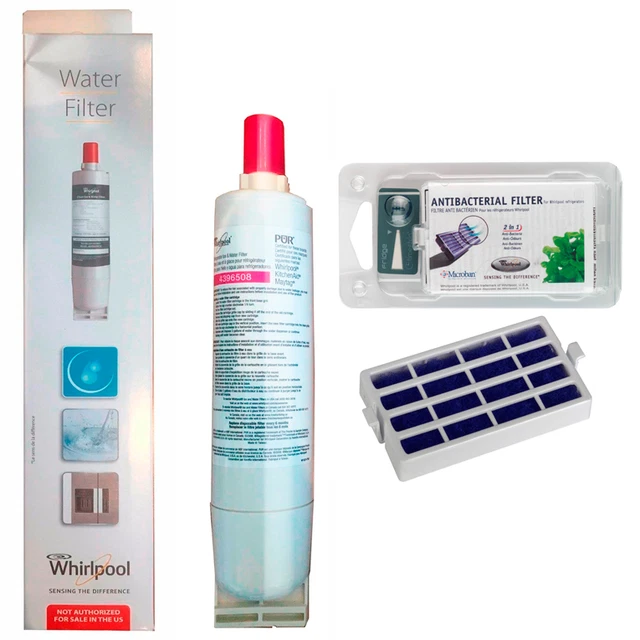 Whirlpool Microban ANT001 Filtro Frigorifero - Confezione Da 6 Pezzi, Antibatterico - Foto 2