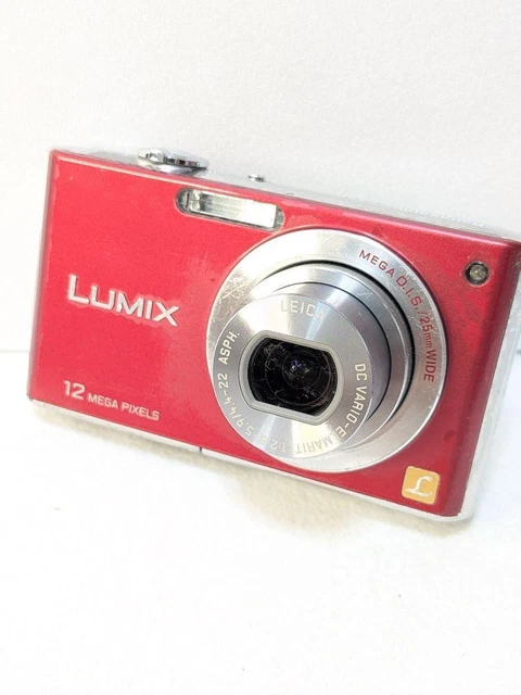 【Panasonic】LUMIX DMC-FX40 レッド 概要 デジタルカメラ DMC-FX40 | LUMIX（ルミックス） ミラー